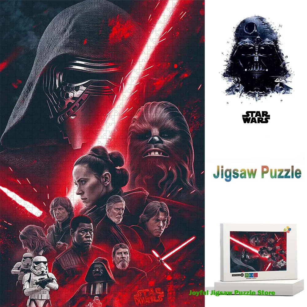 Rompecabezas de Star Wars, Juguete Antiestrés, Juego Educativo, Regalo Perfecto para Cumpleaños, Navidad, Regalos Únicos