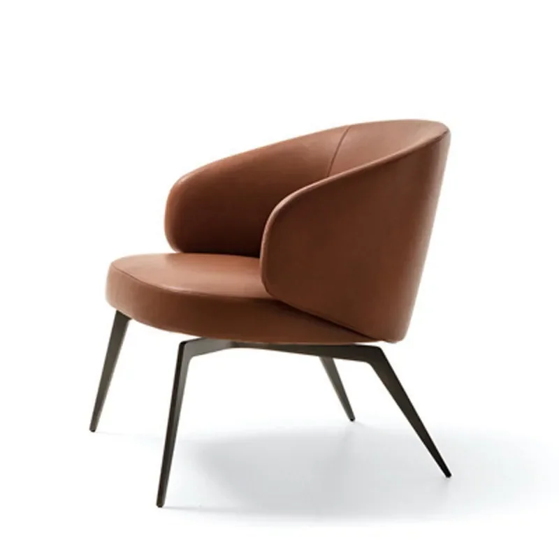 Hotel business room book chair, clubhouse reception negotiation chair, leisure area single sofa chair
