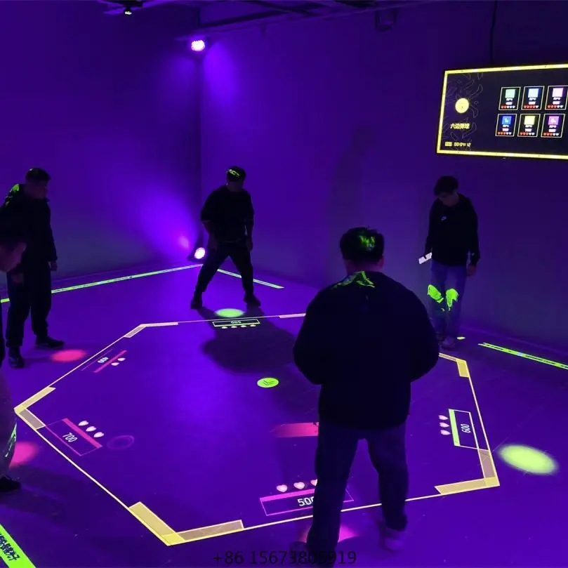 Wetop Ground Projection Fitness Exercise Interactive Sports System Interactive Projection Games