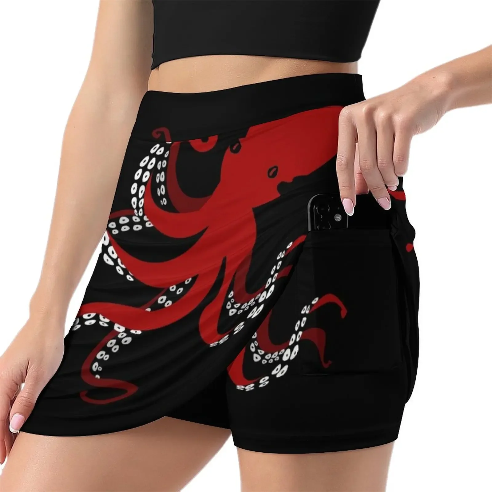 Angry Octopus! Mini Skirt night club outfits korean style clothing skirt for woman summer dress for women 2024