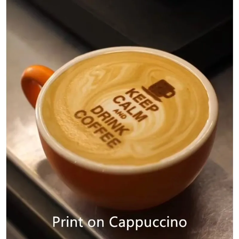 EB-FM1 Evebot Coffee Printer Fantasia Beverage/Food Espresso Cappuccino Biscuit Macaroon Cake Toast Printing Machine WIFI Camera view 4