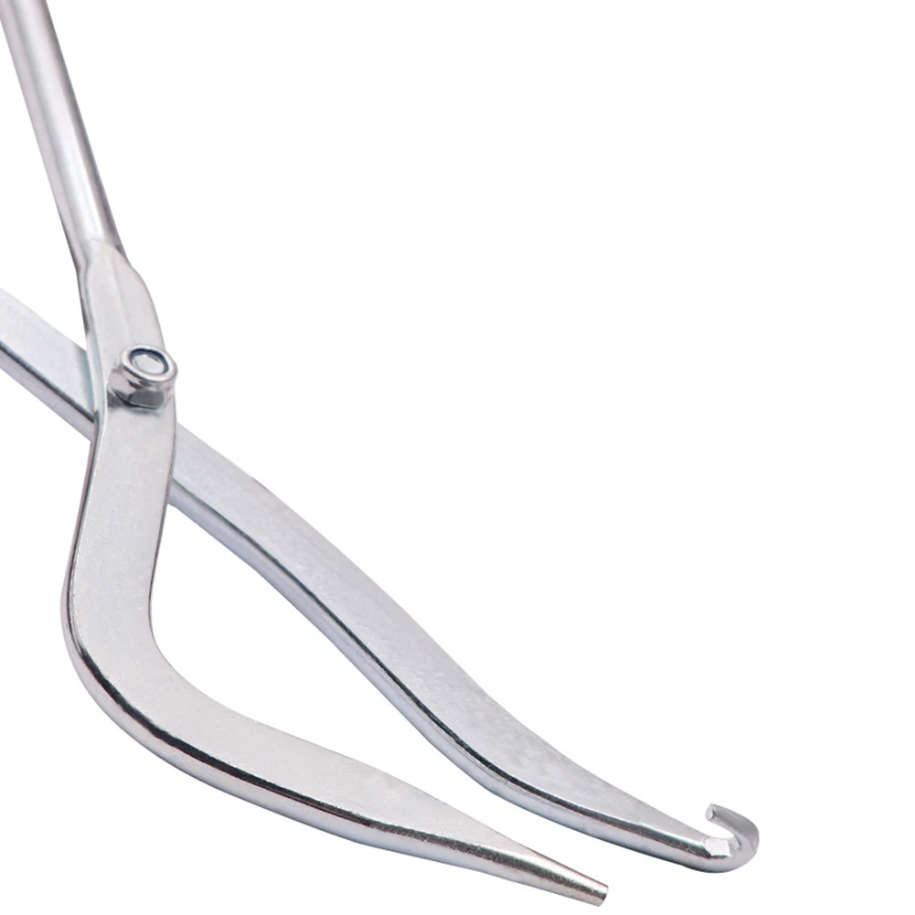 Steel Automotive Spring Pliers with Sleeve for Use on For Drum Brake Shoe Return Springs in Vehicle Maintenance Settings