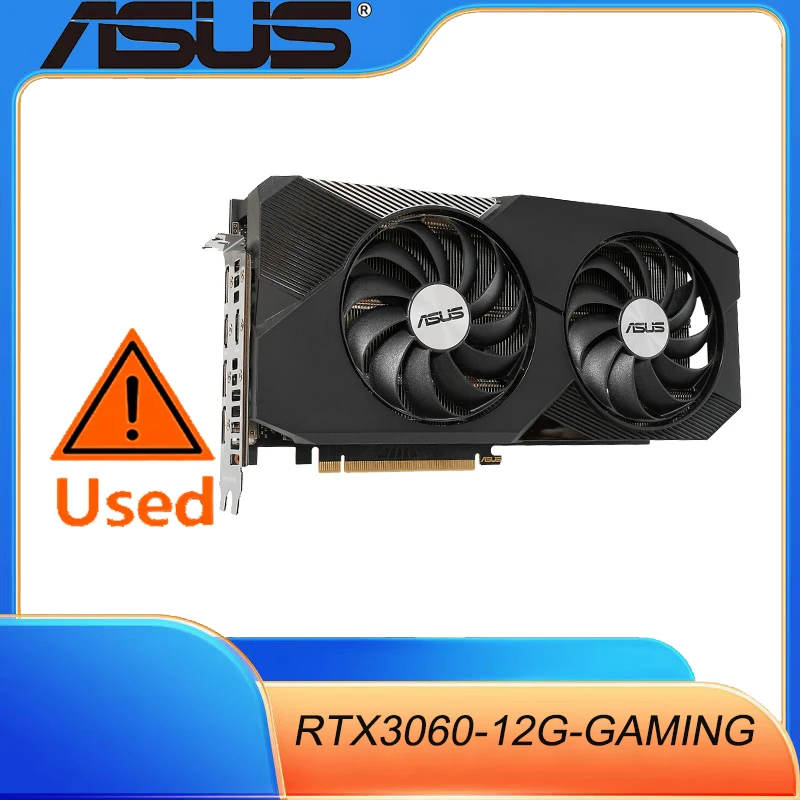 

ASUS Dual GeForce RTX 3060 Ti OC Edition 8GB GDDR6 Graphic Card