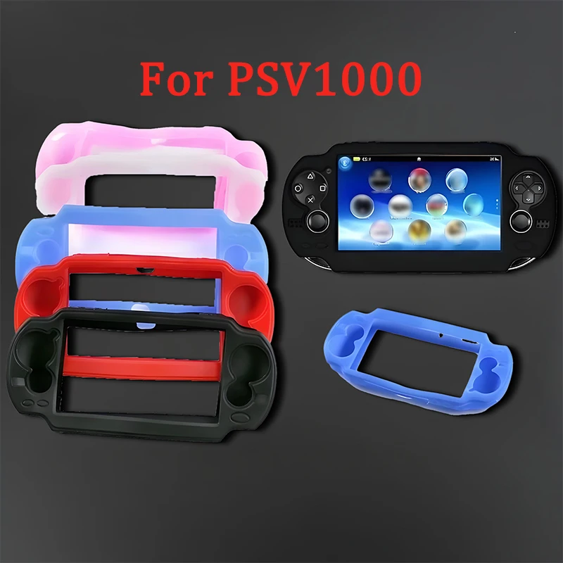 1PC pour Sony PSV1000 coque peau pour PS Vita PSVita 1000 Console couverture anti-rayures coque de Protection coque en silicone souple