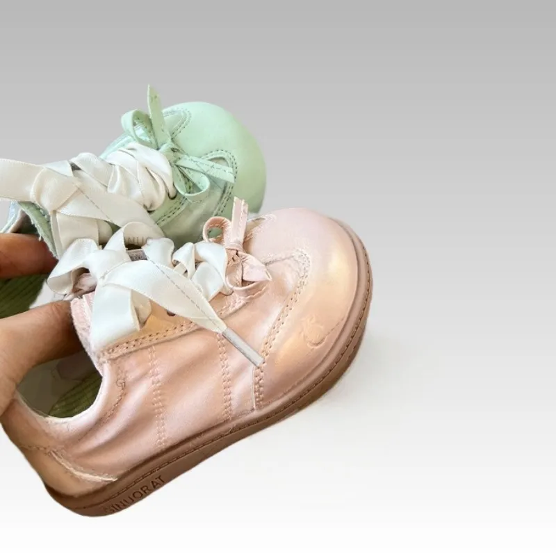 Children's sports shoes 2026 Spring Autumn New baby board shoes soft soled baby walking shoes girls' casual shoes 16-30