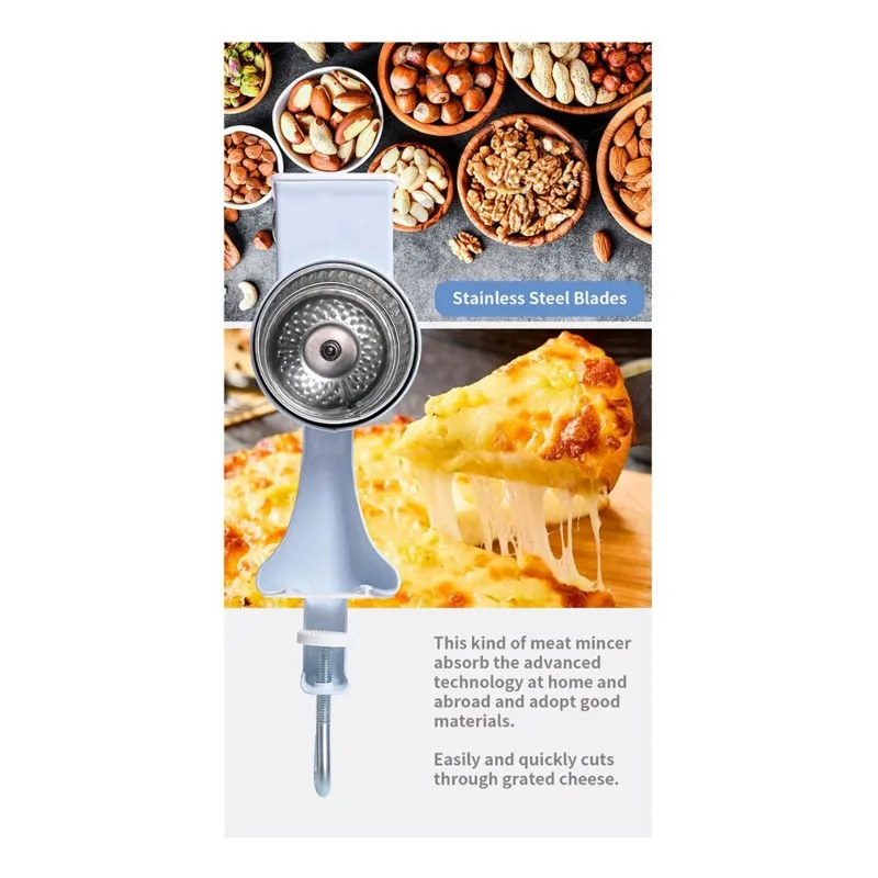 

ABUD-Coffee For Wheat Spices Nuts Manual Food Grinder Hand Crank Hand Grain Mill Grinder Kitchen Accessories