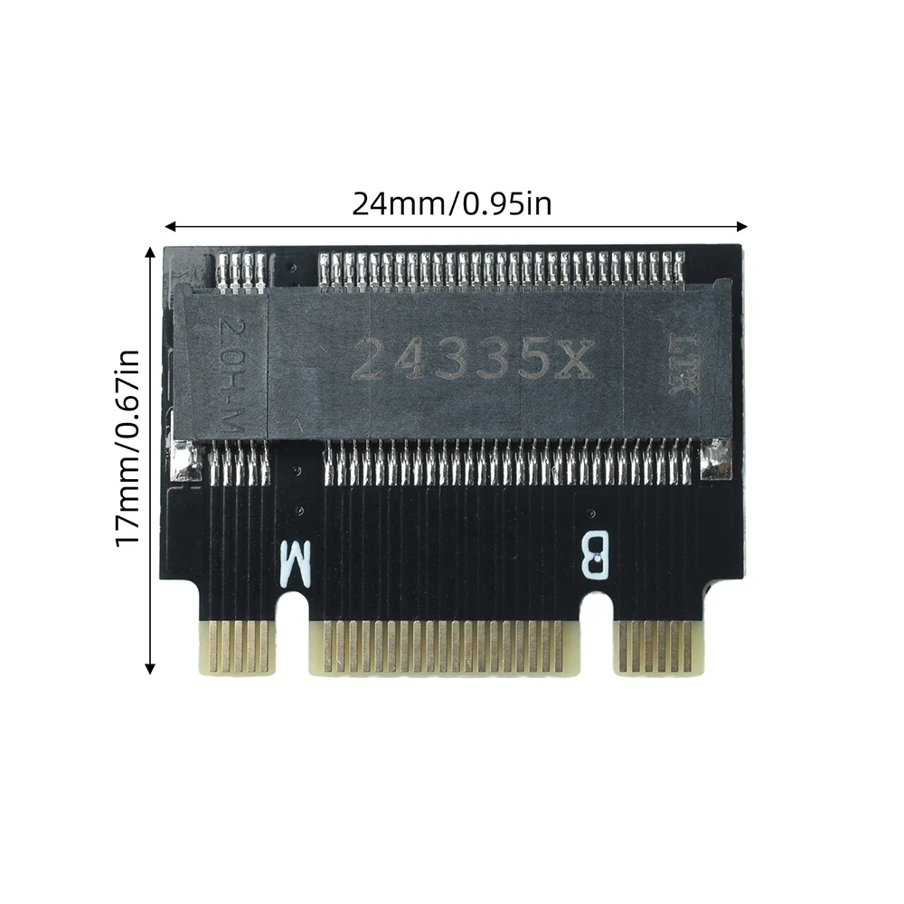 For M2 SATA B+M Key 2230 to 2242 Extension Connector Card Converter for Think Pad X270 X280 T470 T480 L480 T580
