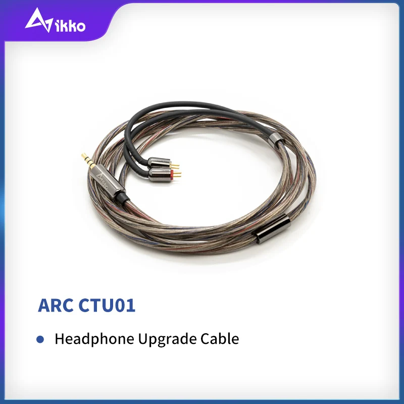 Ikko CTU01 Gebalanceerde Kabel Mmcx In-Ear Monitor Hoofdtelefoon Upgrade Kabel Bedrade Oortelefoon 2.5/3.5/4.4 2Pin voor OH10 OH2 Filo