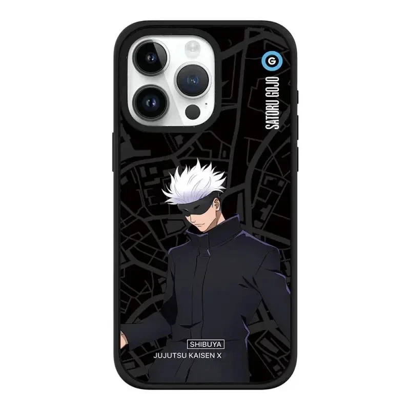 

Anime SHIBUYA Black Frosted MagSafe iPhone 13 15 14 Pro Max Protective Case, Fits iPhone 15 Pro Max