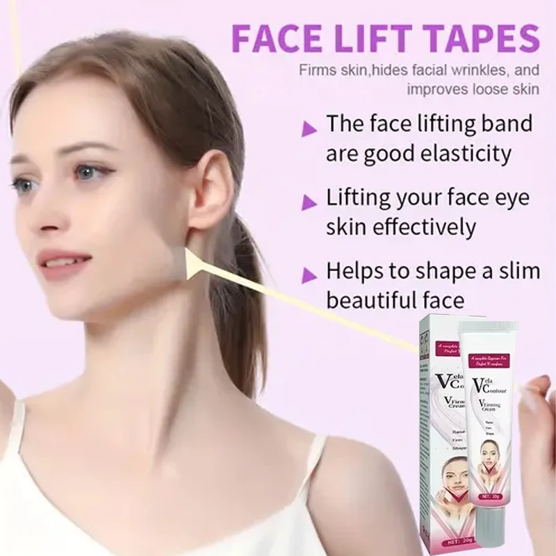 Facial Lifting Therapy Facial Slimming Facial Double Chin V Face Massager Cream