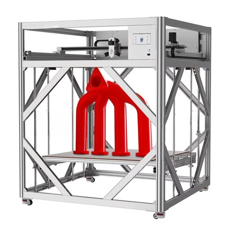 Closed Cabinet Constant Temperature Industrial 3D Printer Dual Extruder Water Cooling Equipment For Prototyping