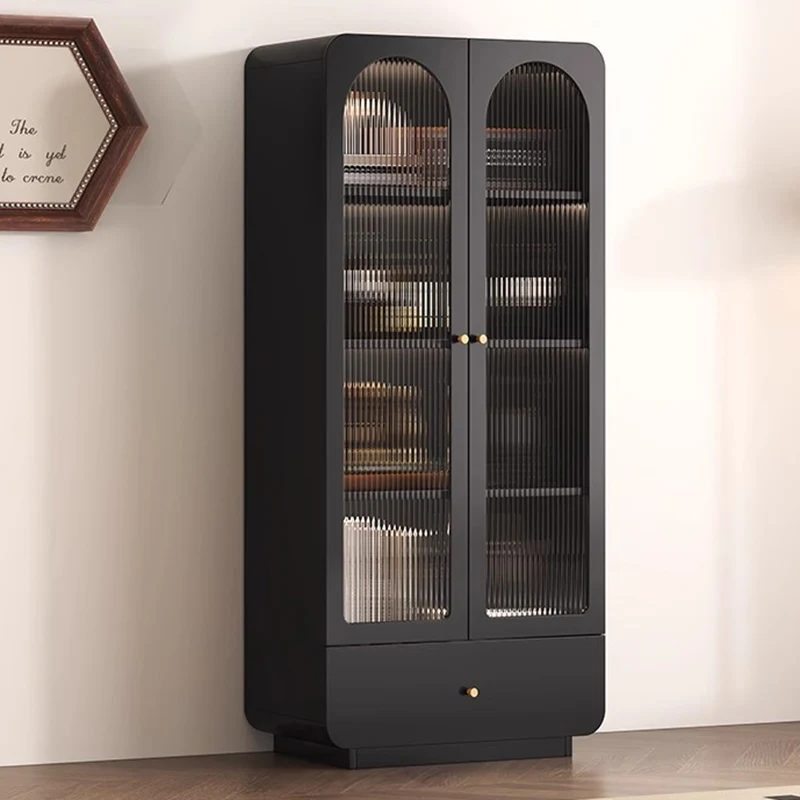 Mobile Living Room Bar Cabinet Shelves Storage Restaurant Wine Cabinet Wall Wood Shop Placards Ouverts Lounge Suite Furniture