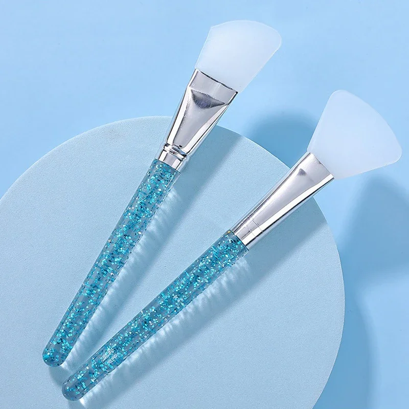 1 pieza de cepillo de máscara de silicona DIY salón de casa herramientas de maquillaje de belleza cosmética aplicador de cepillos de mezcla de barro Facial profesional