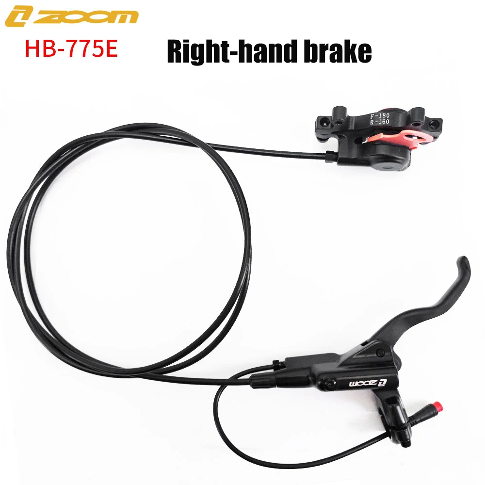 ZOOM HB775E Disc Brake, Oil Pressure Brake Caliper for MTB Bike G3, 160mm, 180mm, Bicycle Cycling, Original Parts