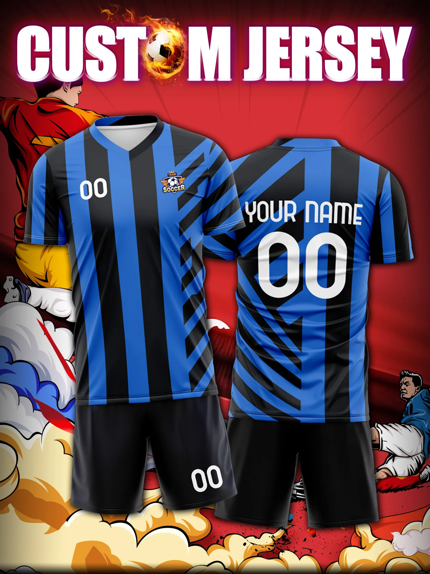 

Спортивные футболки с V-образным вырезом для мужчин и женщин 2026 года с индивидуальным нанесением имени и номера, быстросохнущие, модные, с технологией сублимации