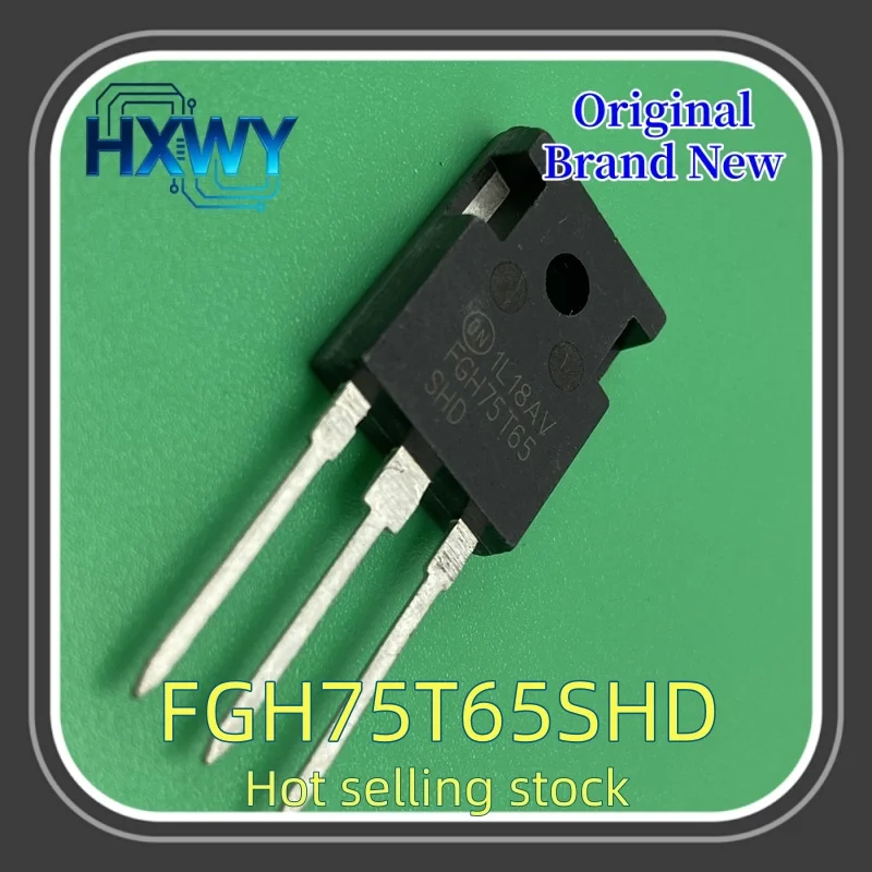 (5/20 pieces) FGH75T65SHD FGH75T65 TO-247 IGBT power tube New Electronic Parts Fast Delivery High Quality In Stock