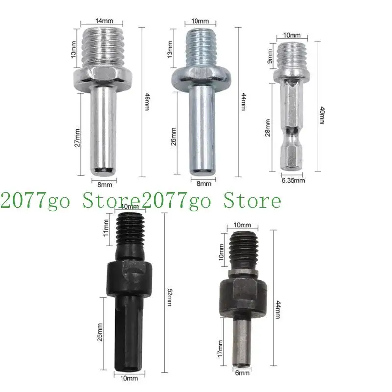 Y1UD Portable Hand Electric Drill Polishing Adapter Conversion Rod Grinder Rod