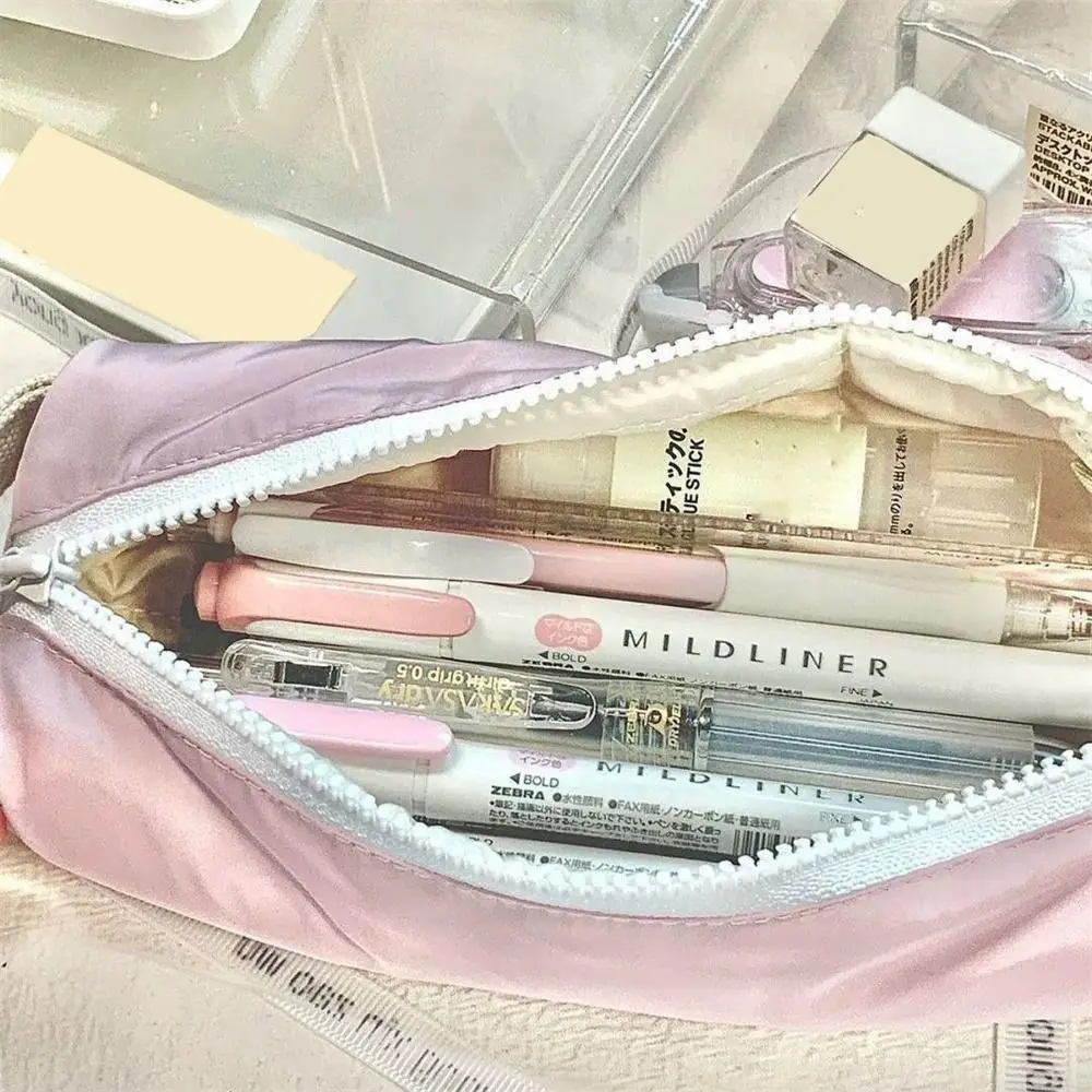 High Quality Large-capacity Stationery Storage Bag Multi-function Portable Pen Bag Pen Pouch