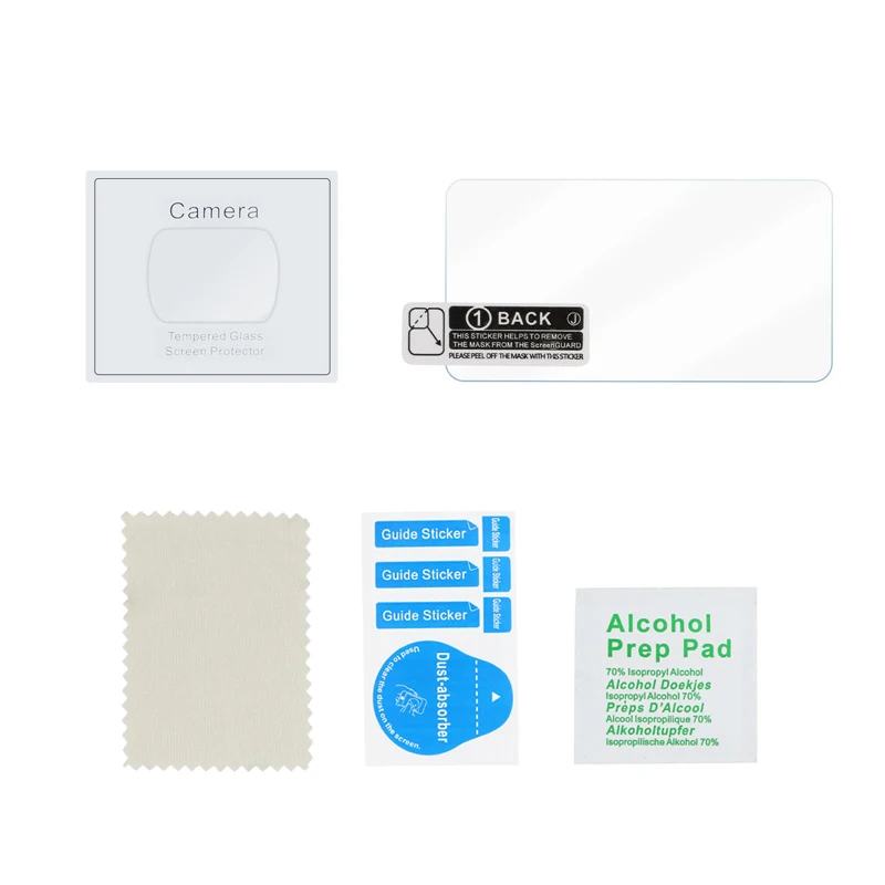 DJI Osmo 포켓 강화 유리 스크린 보호대, DJI Osmo 포켓 2 핸드헬드 짐벌 카메라 스크래치 방지 보호 필름