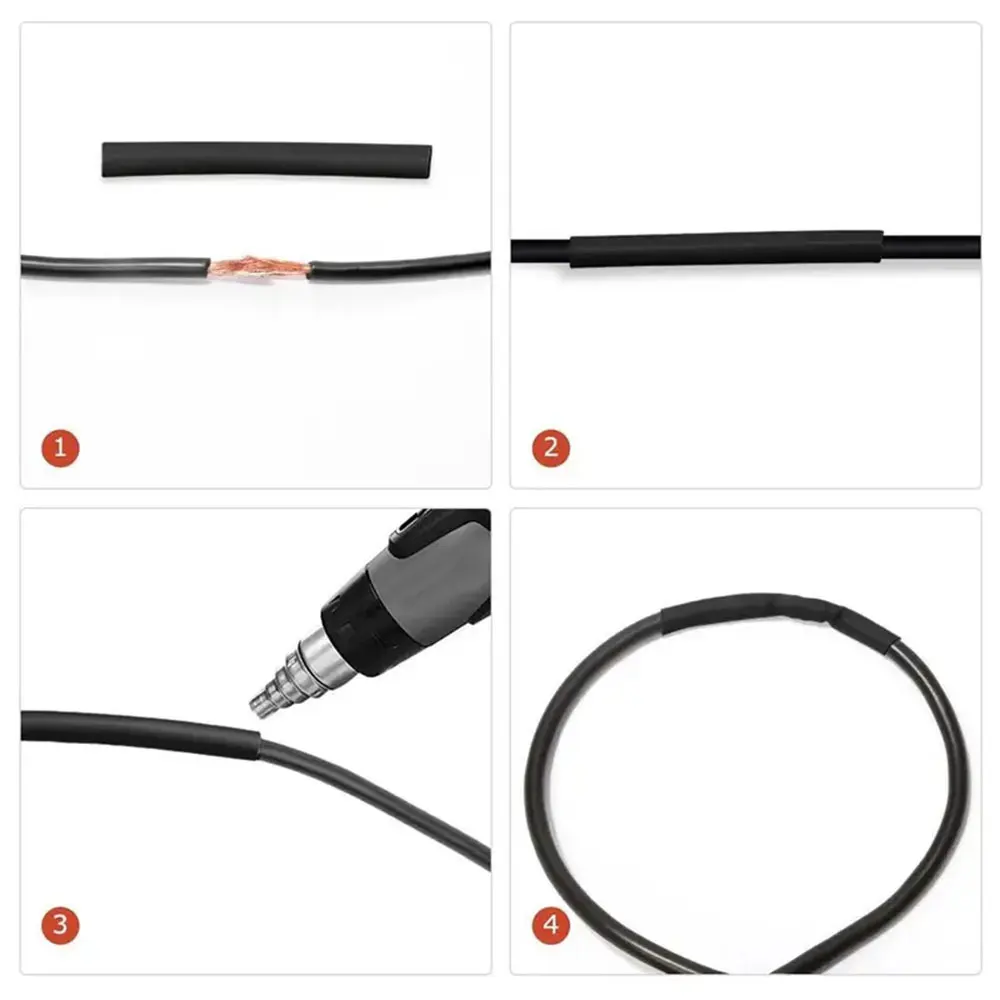 164/560pcs Shrinking Heat Shrink Tubing 2:1 Polyolefin Tube Sleeve Wrap Wire Set Multi-Color image 6