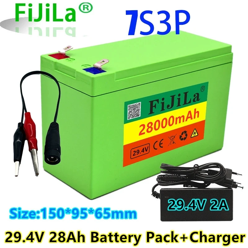 

100% new 7 s3p 29.4 Battery Lithium Battery 28000 v mah Electric Bicycle Moped/Electric/Li Ion Battery with Charger