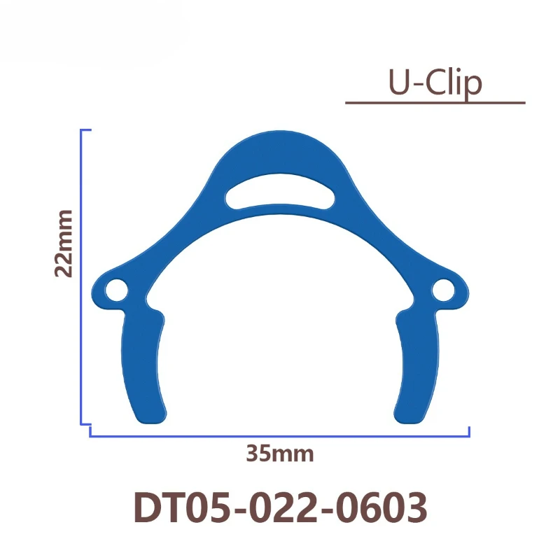 Dental U-Clip for Duerr Suction Filter System Connector for Dental Unit Chair Cartridge Filter for Dental Suction Parts