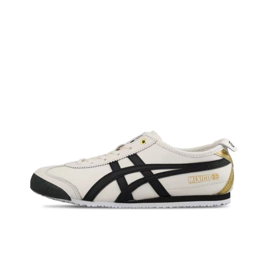 Onitsuka Tiger MEXICO 66 Unisex Off-White Low-Top Casual Sneakers  Stylish Minimalist Durable Everyday Wear 1183B493-100