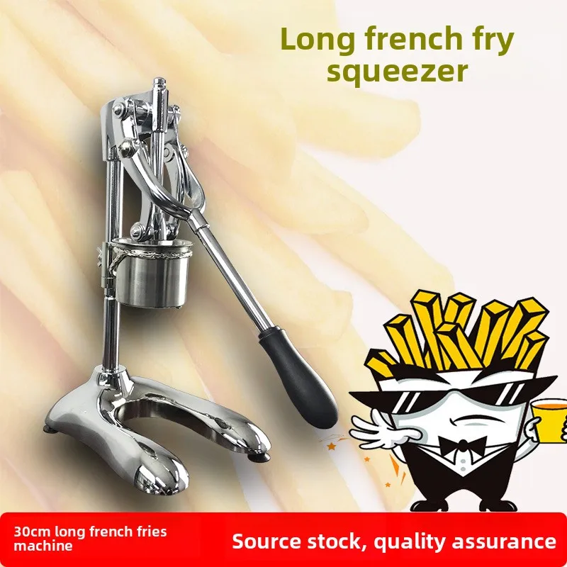 Long French Fries Extruder Manual Commercial 30cm French Fries Extruder Press Machine