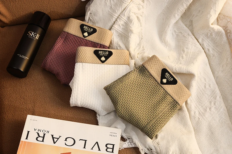 4 stücke Boxer Shorts männer Eis Seide Unterwäsche Kühle Dünne Unterhose Atmungsaktive Sexy Höschen U Konvexen Dessous Plus Größe l-6XL – Detail 6