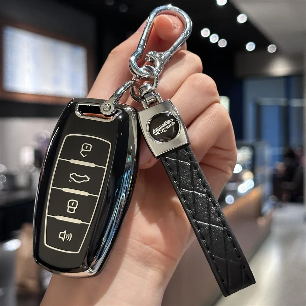 

TPU Key Protective Case Key FOB Cover For Haval For H6 2022 2023, Anti-fall Car Key Shell Car Accessories