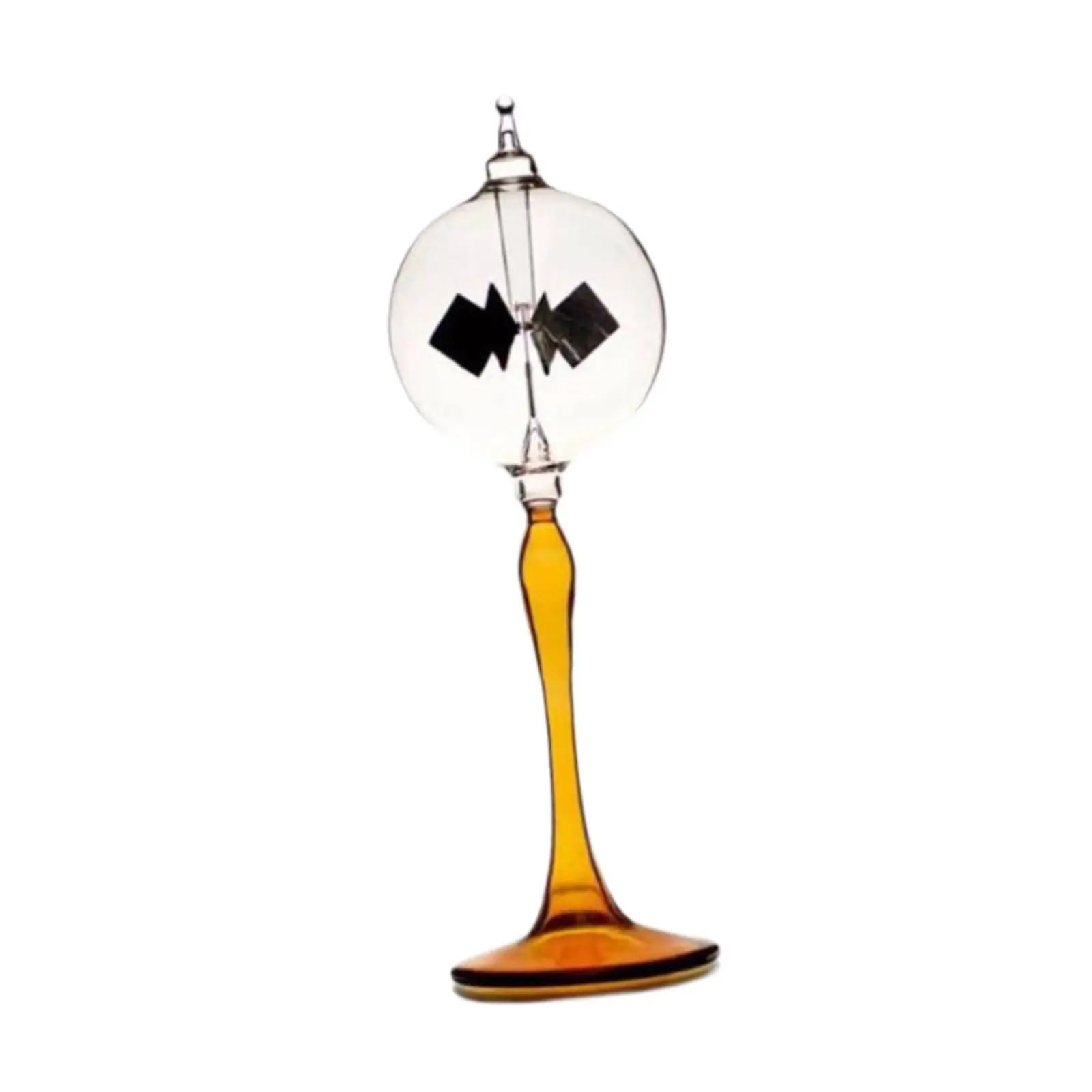 Solar Power Radiometer Crookes Sun Light Energy Spinning Vanes Glass Desktop Ornament for Bookshelf Entrance Shelf Decors image 3