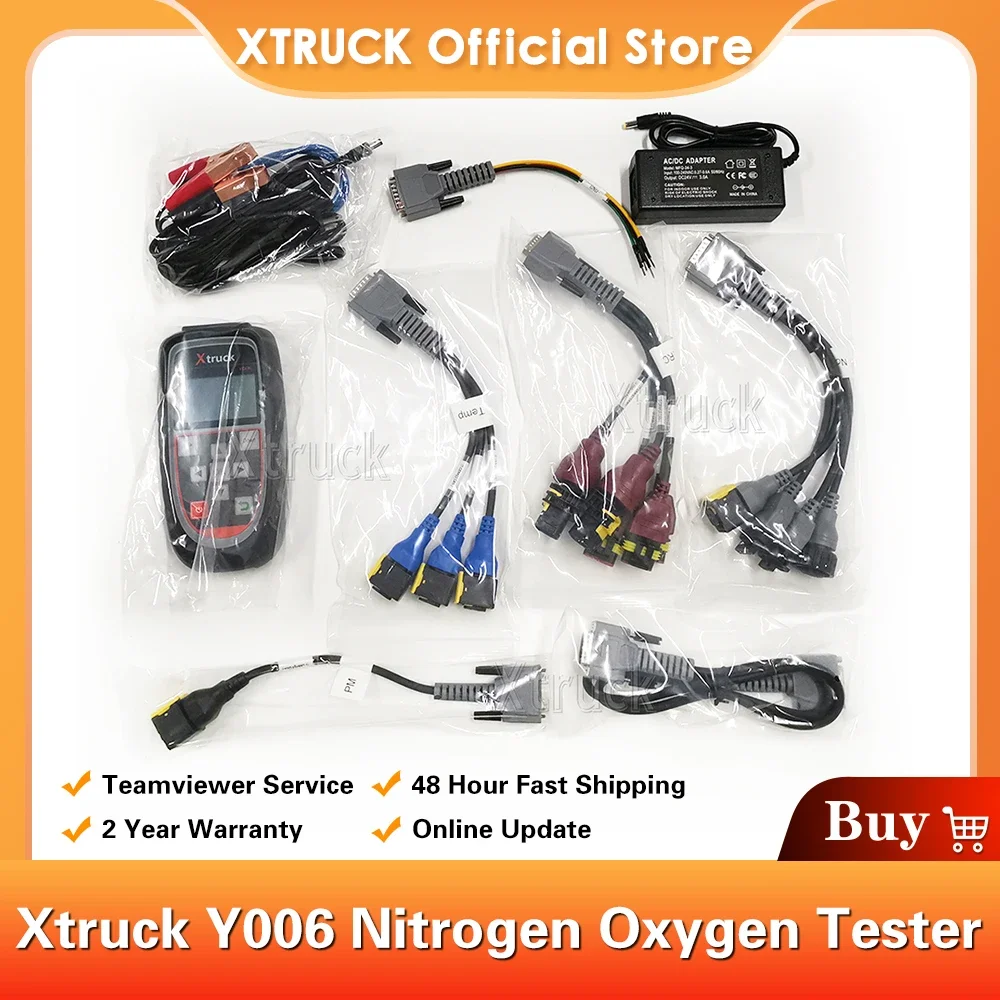 

Dual NOx sensor with four temperature sensors auto detector Xtruck Y006 Diesel engine nitrogen oxygen sensor scanner