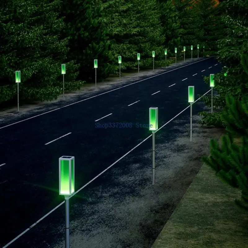 5 قطعة أضواء تحذير LED مقاومة للماء أضواء حواجز الطرق الشمسية Led وامض الحواجز الشمسية ضوء للاستخدام الليلي دائم #4