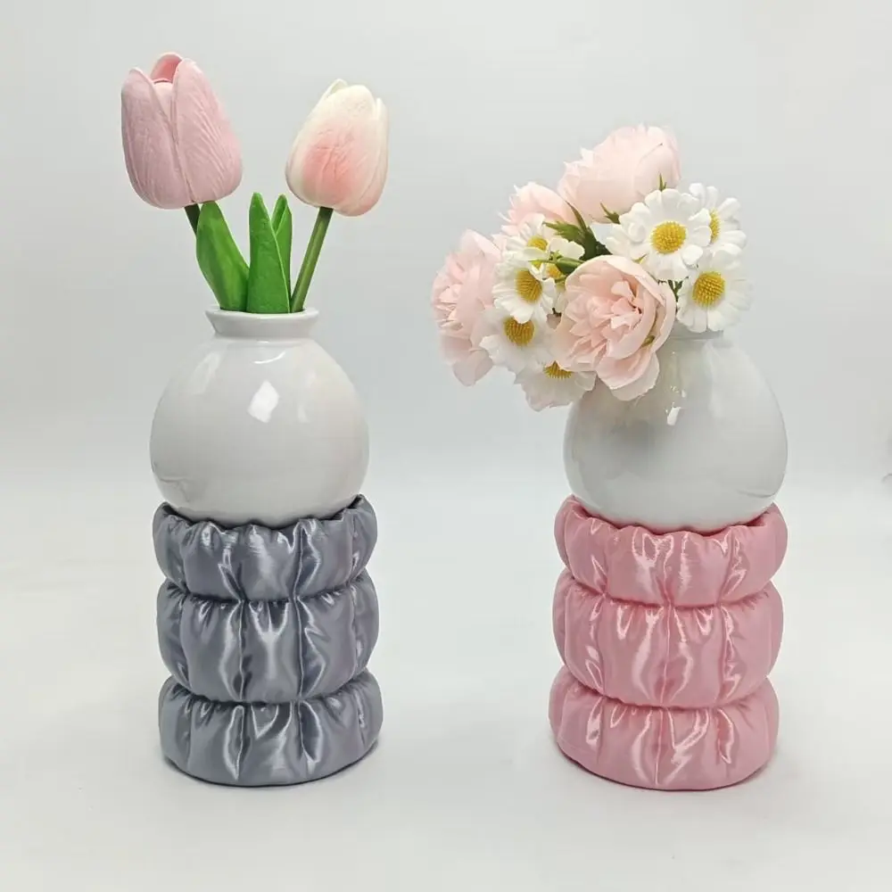 Creative 3D Printed Pen Holder Wear-Resistant Smooth Pen Stand Imitation Silk Multifunctional Desktop Organizer Home Office