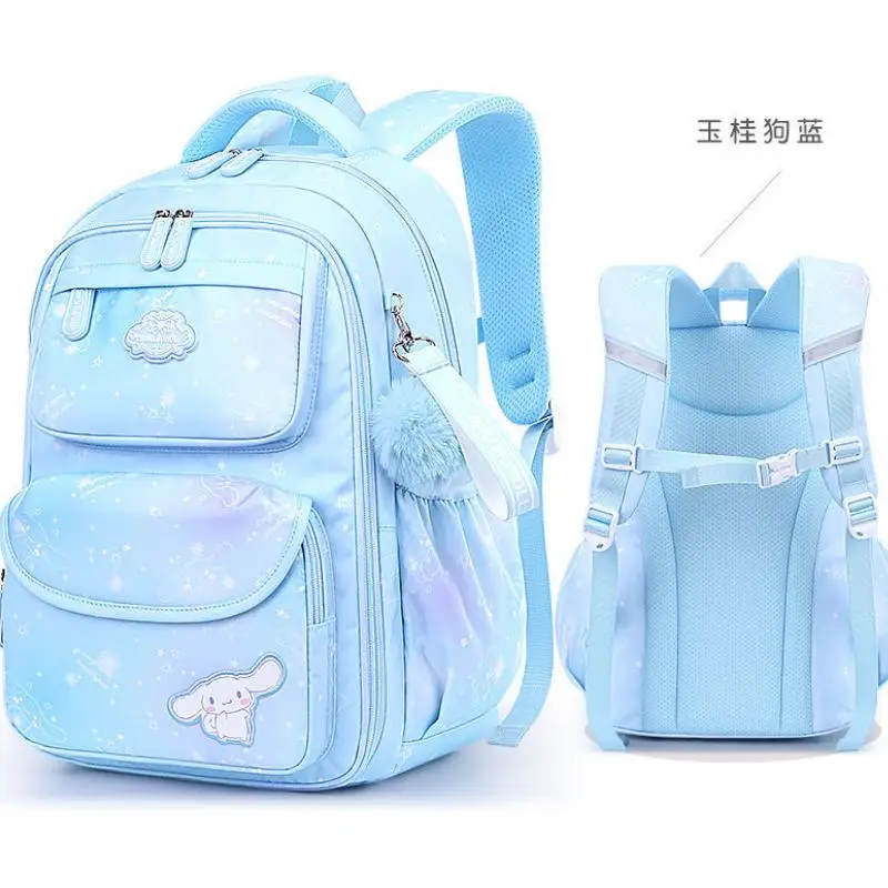 

Sanrio Backpack Hello Kitty Cinnamoroll Cartoon Girl Travel Storage Student High-Capacity Portable Multifunctional Schoolbag
