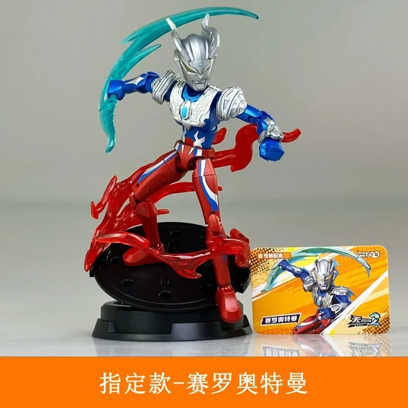 Keeppley Ultraman Infinity Edition Band 2, ZERO, Baustein, Blindbox, Spielzeug für Jungen