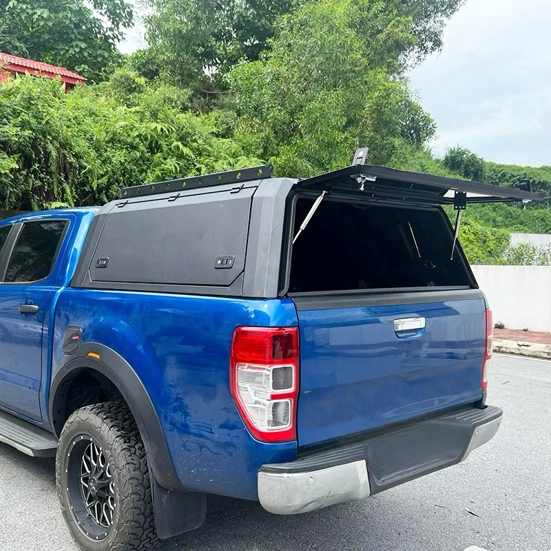 Heavy Duty Pickup Truck Canopy With Side Windows Truck Bed Cover Topper For 4x4 Off Road Camping Adventure Ute Pickup Truck