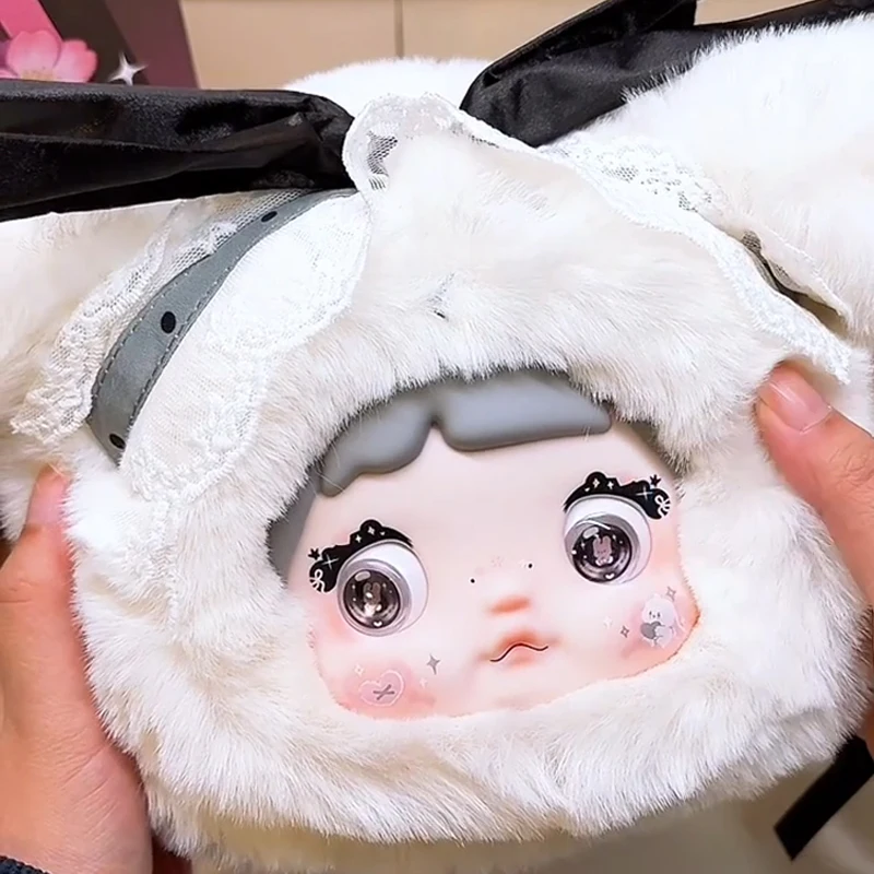 Nommi Collecting Cutie Bag Series Blind Box Nommi Vinyl Mystery Box Plush Surprise Box Cute Bear Bunny Crossbody Bag Gift Toys