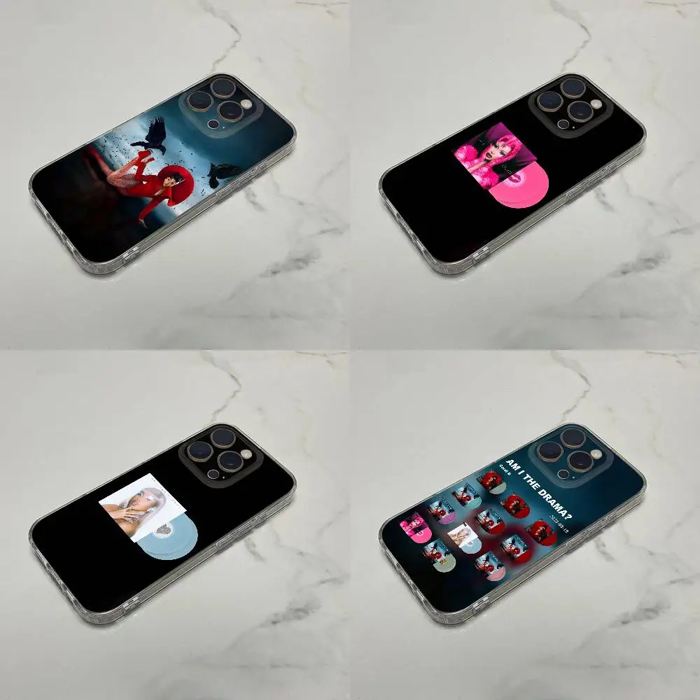 

C-Cardi B Am I the Drama Phone Case For iPhone 17,16,15,14,13,12,11 Plus,Pro,Max,Plus,E,SE4,Mini Transparent Box