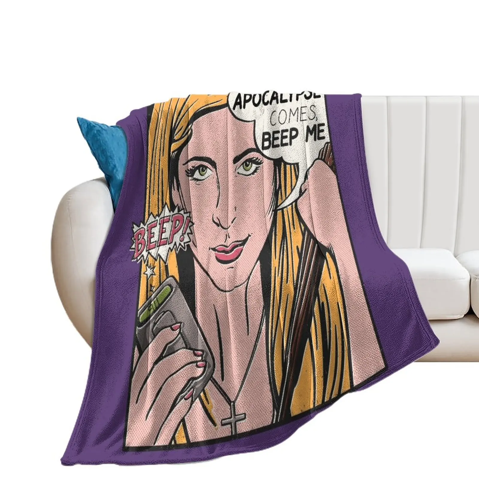 

Pop Art Slayer Throw Blanket Comforter Single Blankets