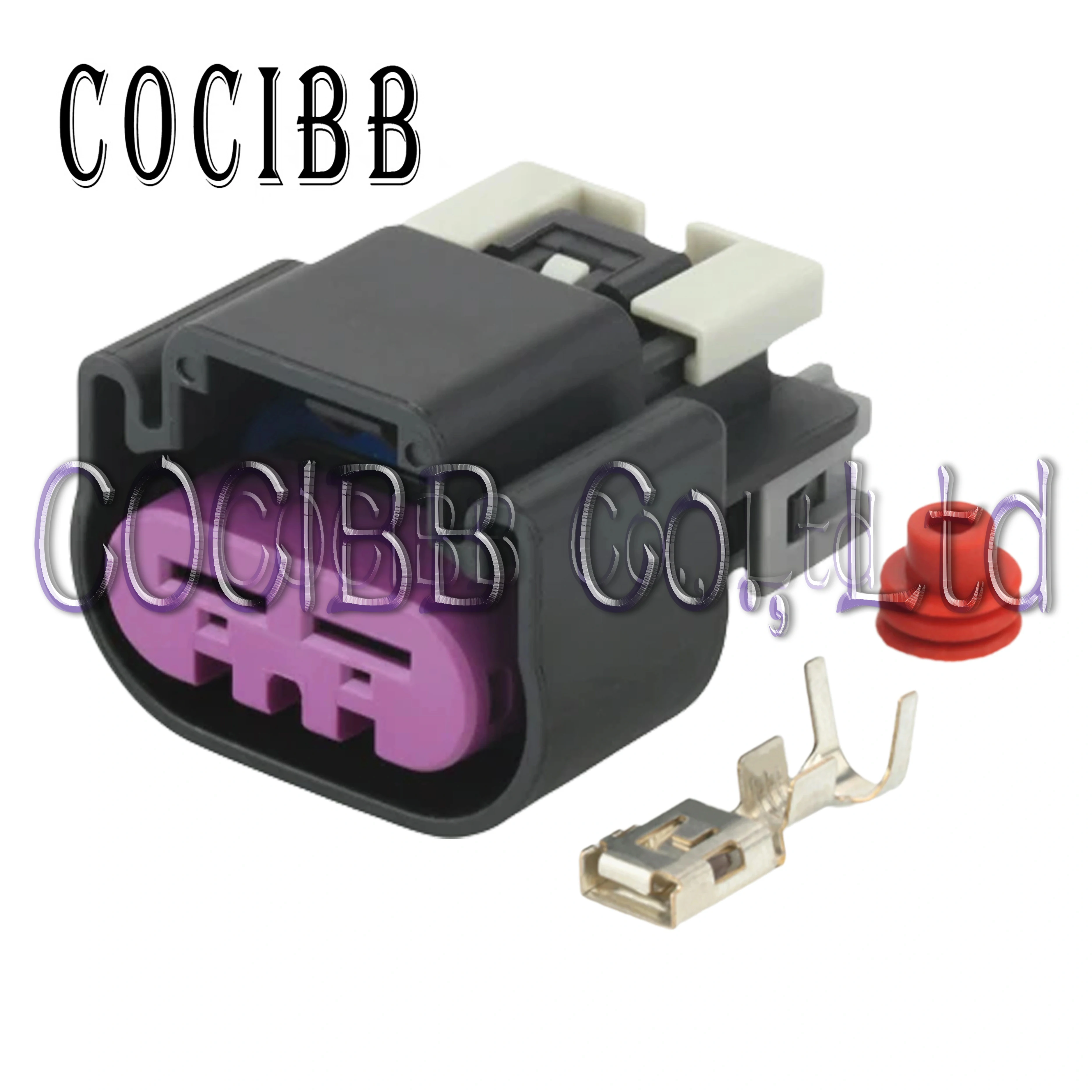 

1 Set 2 Pin 15454358 Female Car Sensor Socket Cable Plug 6.3 mm Auto Electrical Waterproof Fan Connector