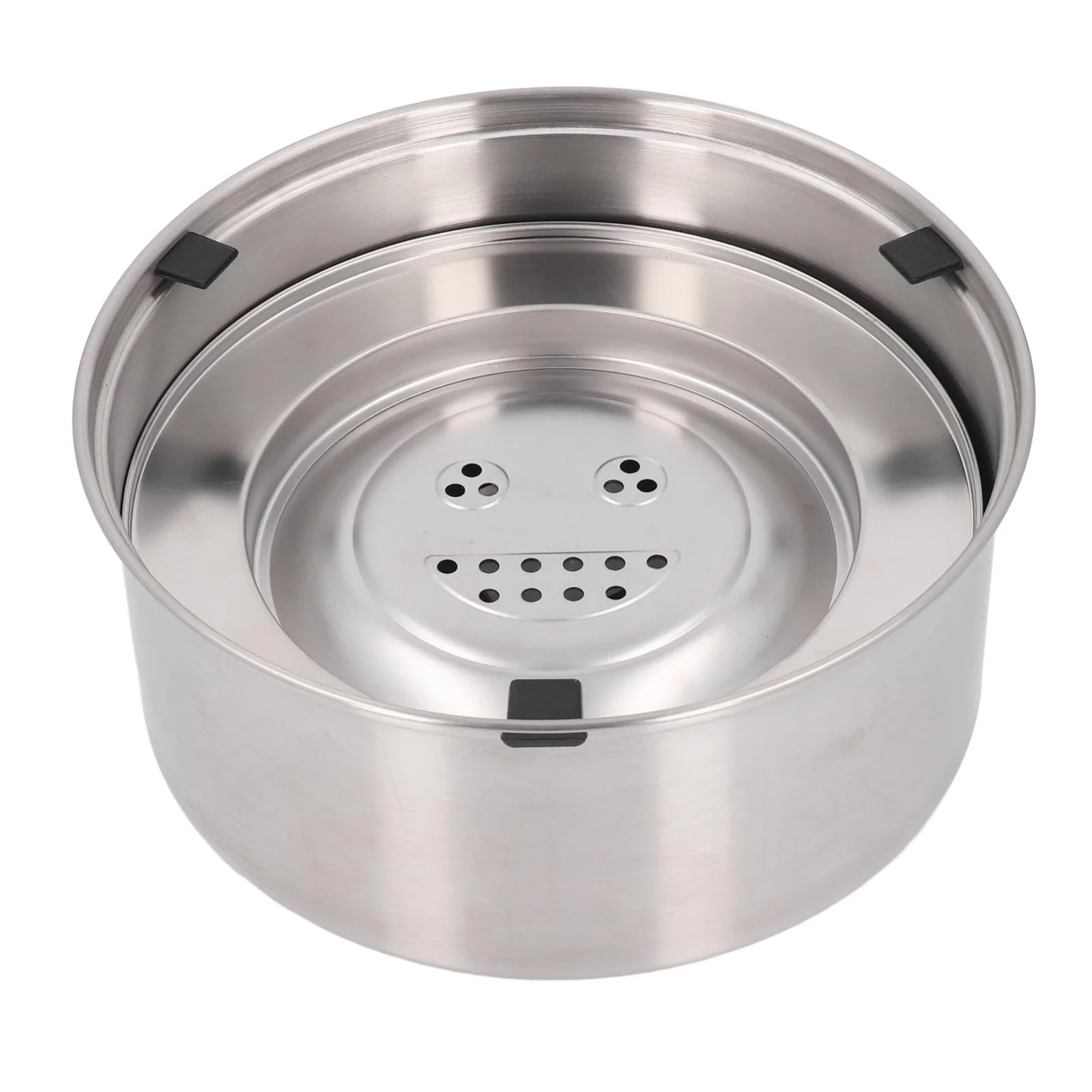 

Big Capacity 304 Stainless Steel Dog Floating Bowl No Spill Anti-Splash Dog Cat Water Dispenser Non-Slip Pet Water Feeder Bowl