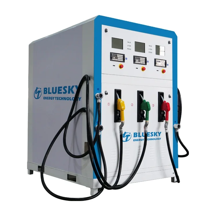 3000L 3 Hoses Mini Mobile Fuel Portable Station Dispenser for Diesel and Petrol Micro Gas Station in the Philippines