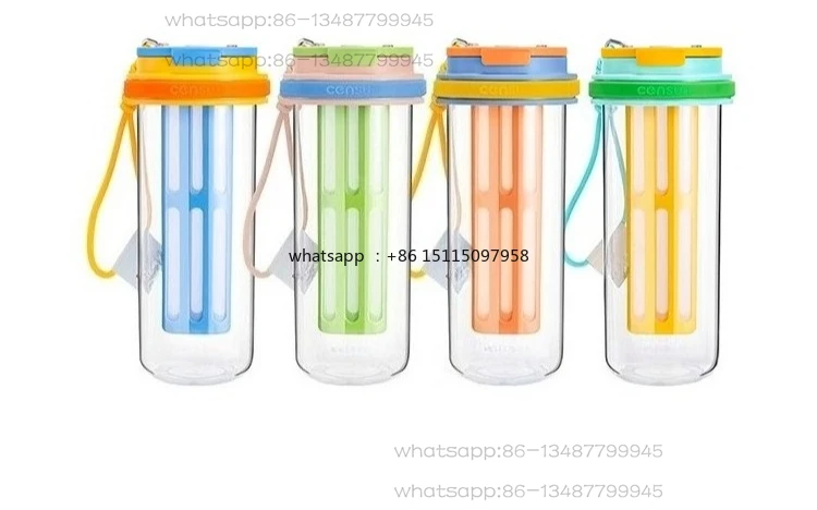 

Large capacity cold brew cup summer portable water bottle