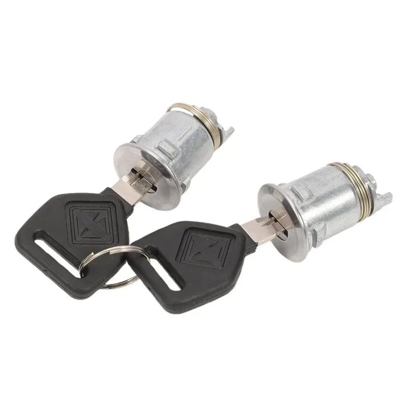 

1 Set For Freightliner FLD 112 120 Century Cascadia Classic Door Lock Cylinder Kit