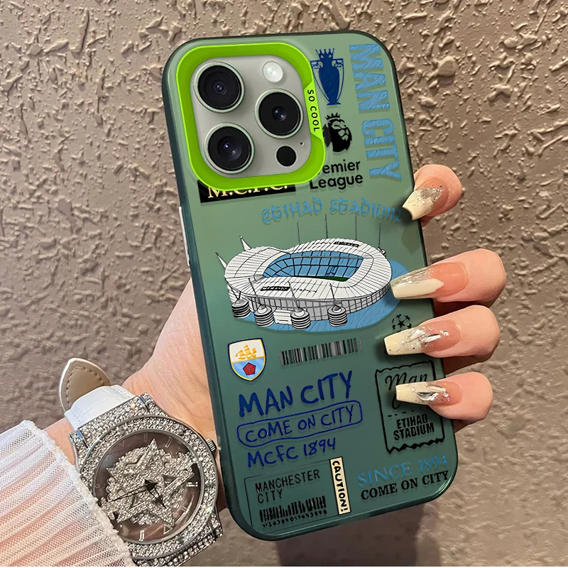 حافظة A-madrids-realss-P بلوري لهاتف آيفون 17 Air 16 E 15 14 Plus 13 12 Mini 11 Pro Max غطاء حافة صلبة من السيليكون #2