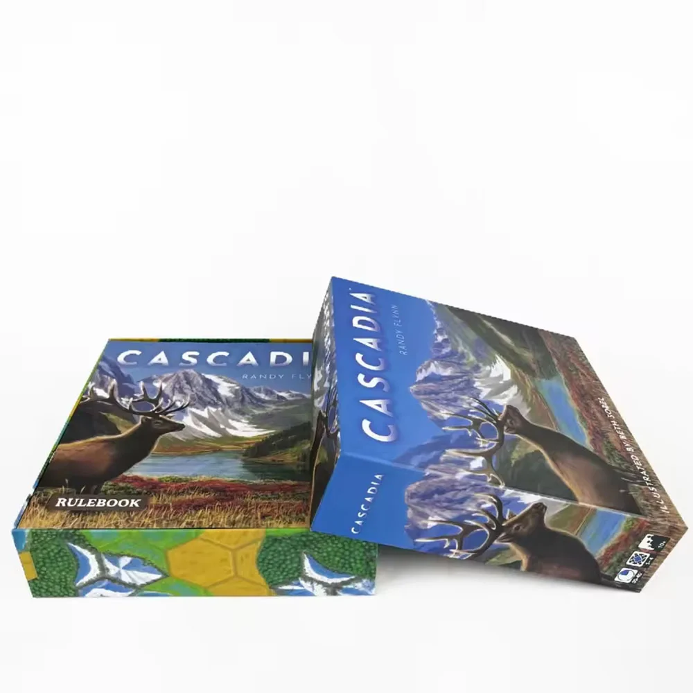 Cascadia Boardgame | Strategic and Competitive Game for 1-4 Players
