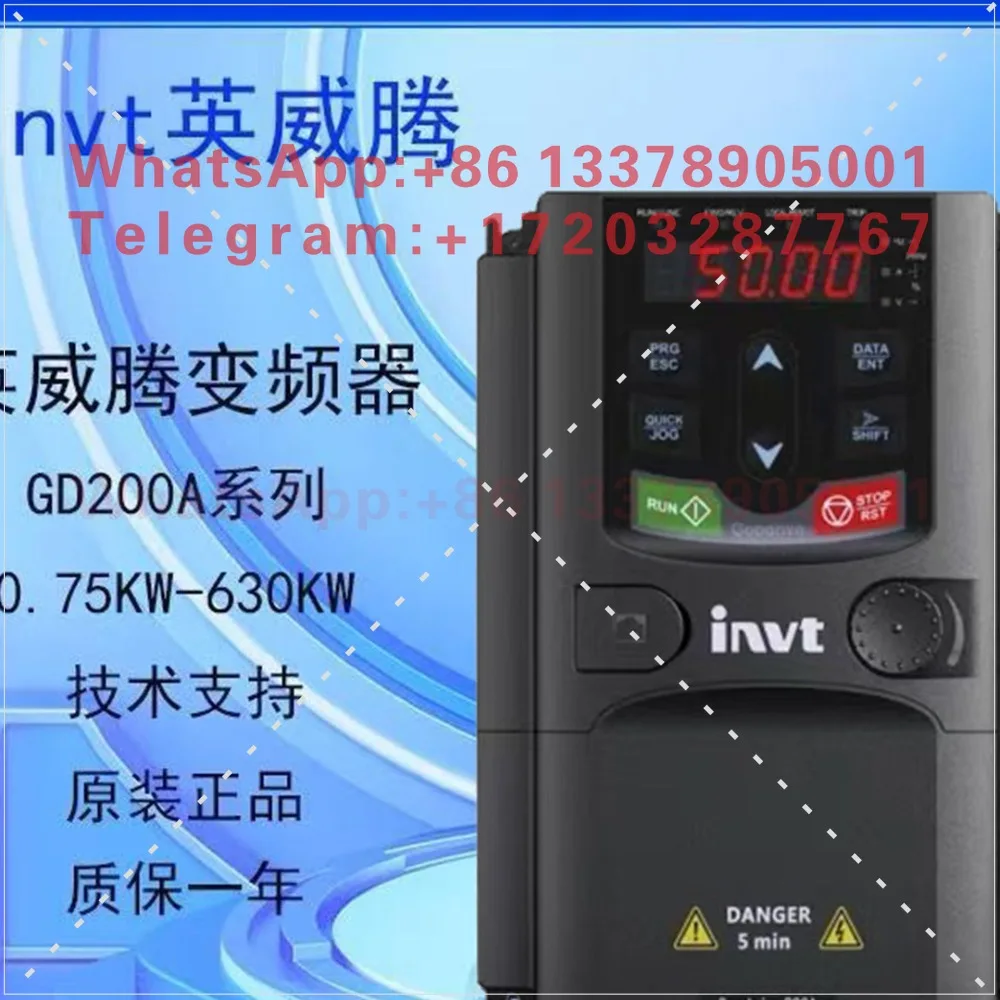 INVT GD200A series GD200A-1R5G-4 GD200A-2R2G-4 vector inverter