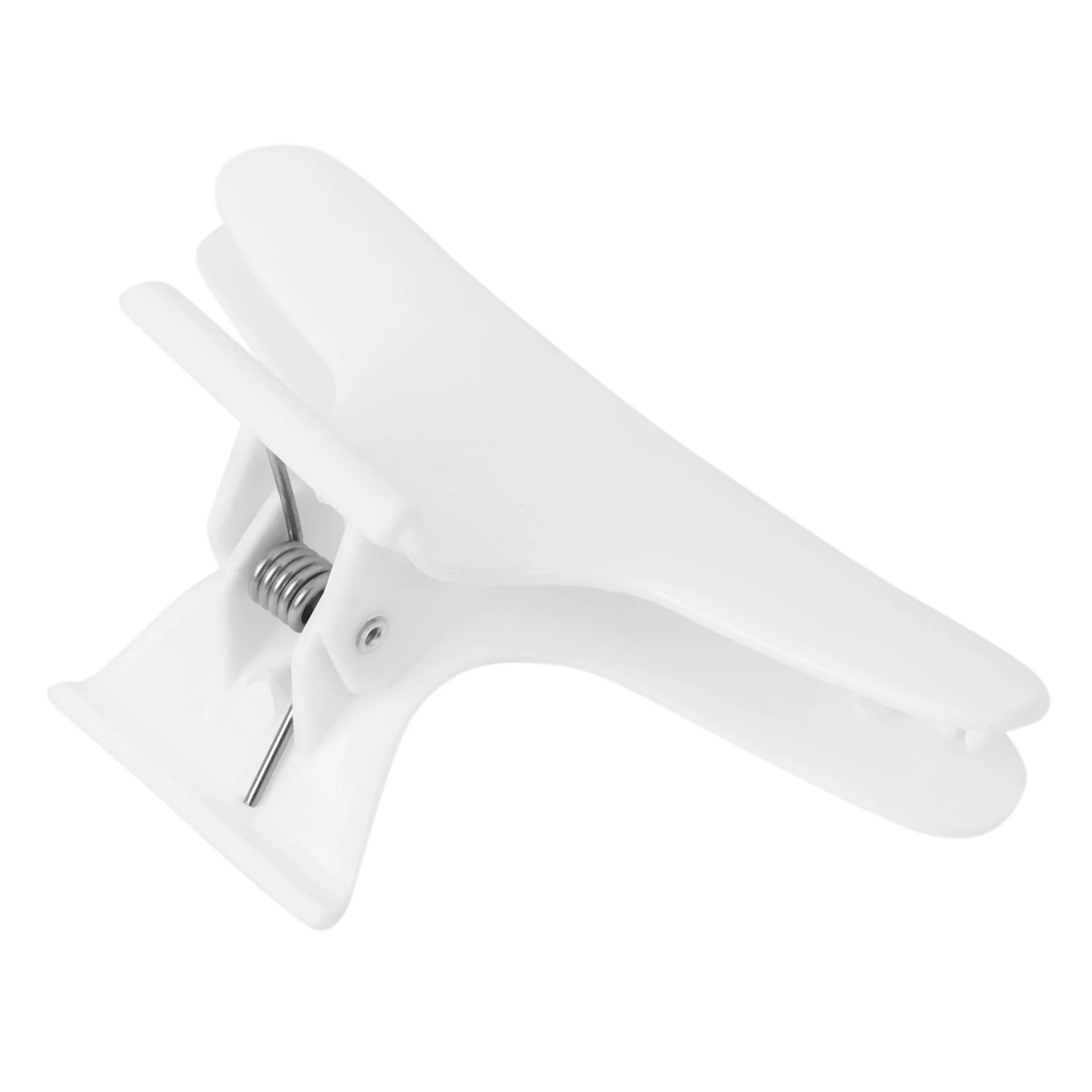 

A83G-8PCS Черно-белые парикмахерские зажимы для укладки волос в стиле бабочки, зажимы для волос, застежки для когтей, инструмент для парикмахерской