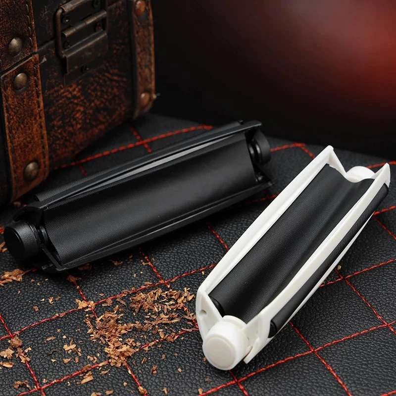 110mm Cone Cigarette Rolling Machine With Moisture-Proof Tobacco Storage Tube Herb Roller DIY Pipe Smoking Handmade Accessories